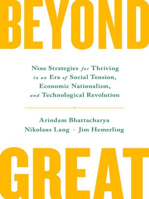 cover image of Beyond Great